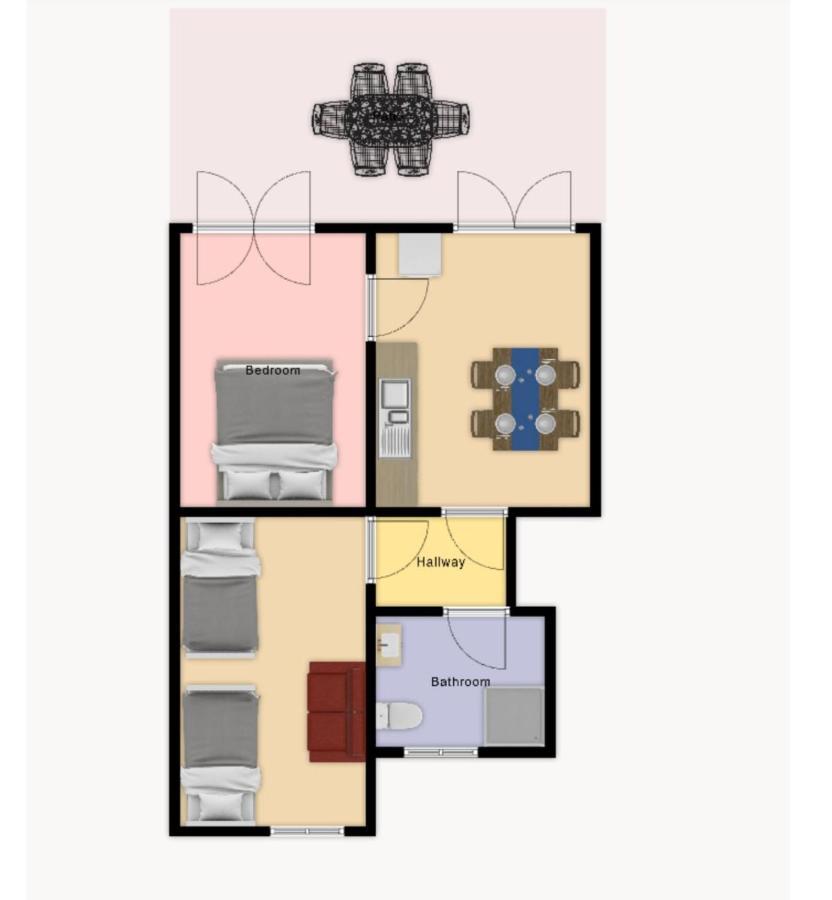 Apartments Pika 克尔克 外观 照片